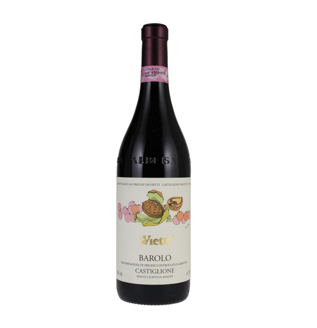 意大利维埃蒂酒庄巴罗洛干红葡萄酒 Vietti Barolo Castiglione DOCG 2019 750ml, Piemont, Italy